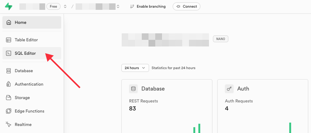 Create the members and user tables